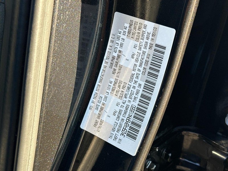 2024 Mazda Mazda3 Sedan 2.5 S Select Sport FWD