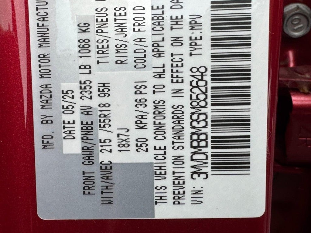 2025 Mazda Mazda CX-30 2.5 S Select Sport AWD