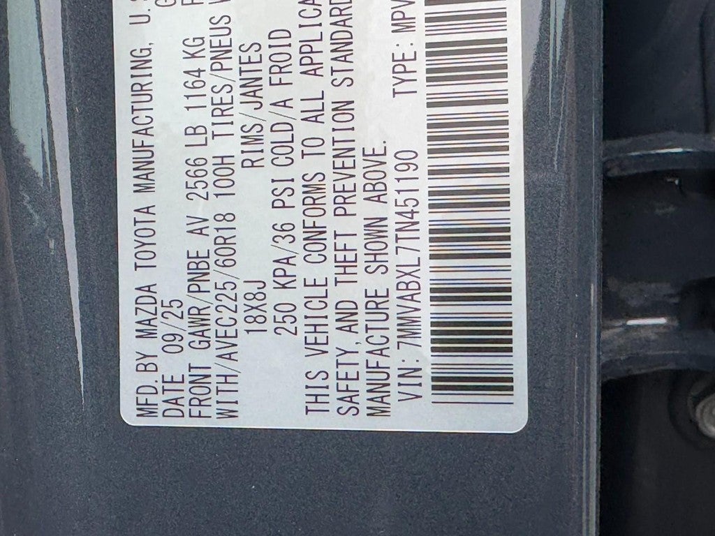 2026 Mazda Mazda CX-50 2.5 S Meridian Edition AWD