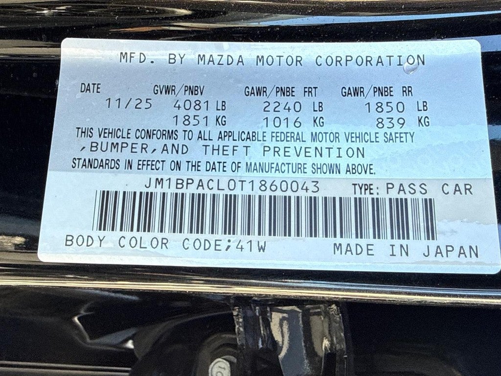 2026 Mazda Mazda3 Sedan 2.5 S Preferred FWD