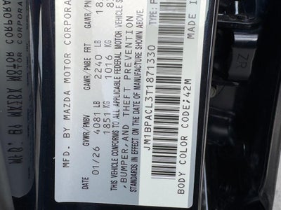 2026 Mazda Mazda3 Sedan 2.5 S Preferred