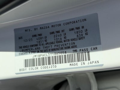 2026 Mazda Mazda3 Sedan 2.5 S Preferred