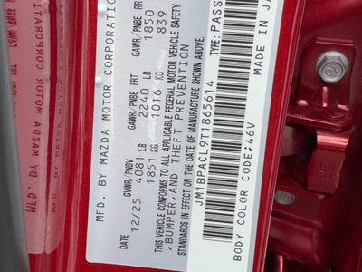 2026 Mazda Mazda3 Sedan 2.5 S Preferred