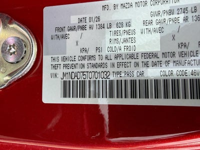 2026 Mazda Mazda MX-5 Miata Grand Touring
