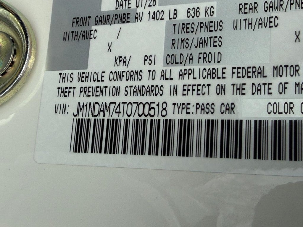 2026 Mazda Mazda MX-5 Miata RF Grand Touring Manual