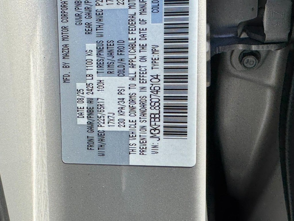 2025 Mazda Mazda CX-5 2.5 S Select AWD