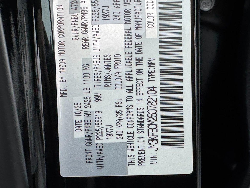 2025 Mazda Mazda CX-5 2.5 S Carbon Edition AWD