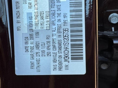 2025 Mazda Mazda CX-90 PHEV Premium