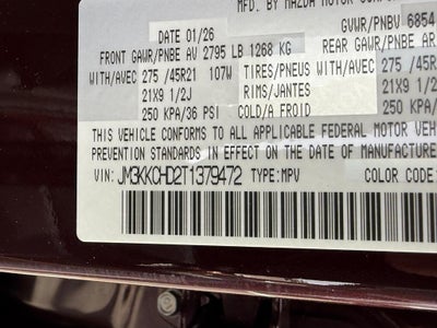 2026 Mazda Mazda CX-90 3.3 Turbo Premium Sport AWD