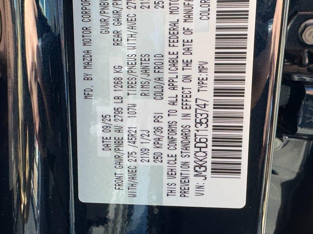 2026 Mazda Mazda CX-90 3.3 Turbo Premium Sport AWD