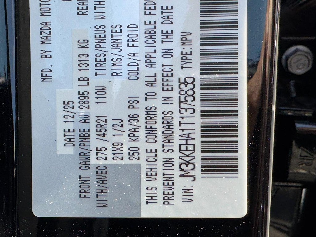 2026 Mazda Mazda CX-90 PHEV Premium Plus AWD