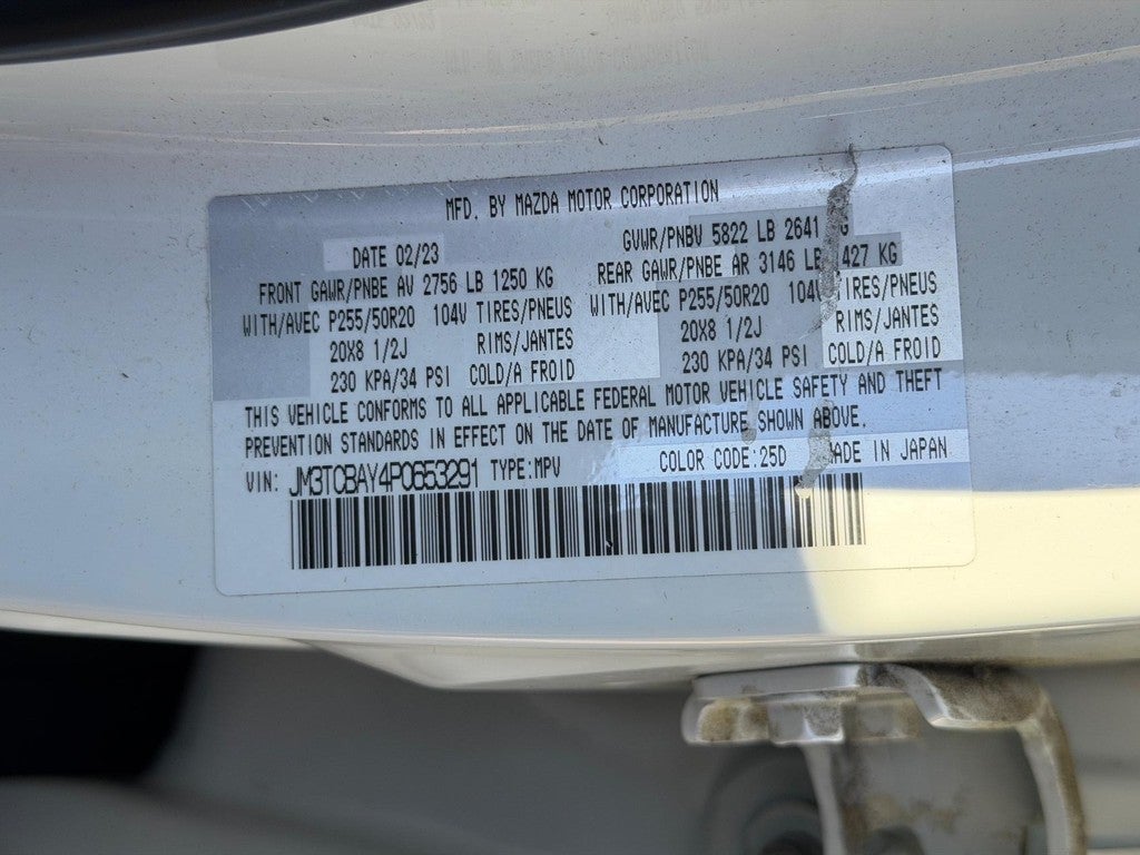 2023 Mazda Mazda CX-9 Touring Plus AWD