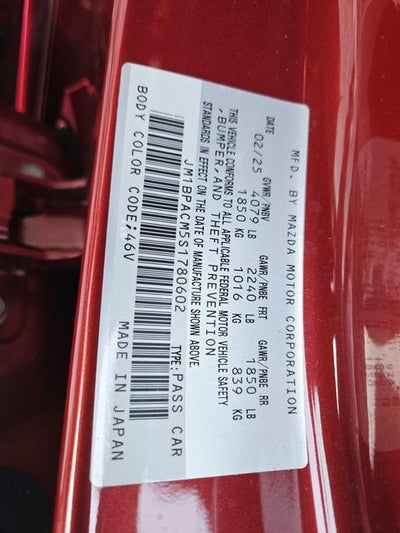 2025 Mazda Mazda3 Sedan 2.5 S Preferred