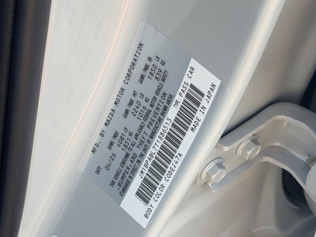 2026 Mazda Mazda3 Sedan 2.5 S Select Sport