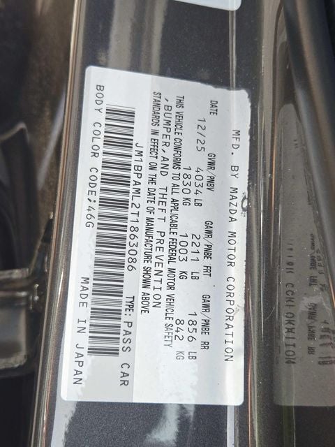 2026 Mazda Mazda3 2.5 S Premium