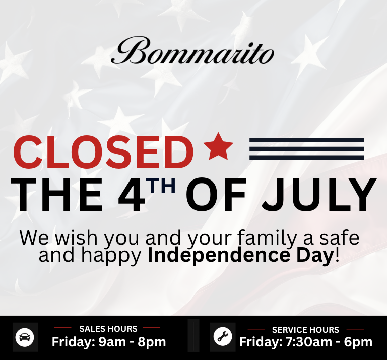 Closed July 4th