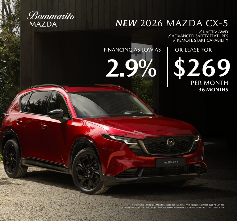 2026 Mazda CX-5 2.9% APR