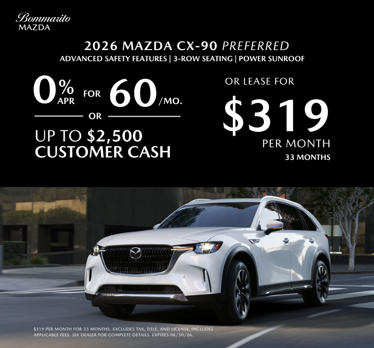 2026 Mazda CX-90 Preferred 0% APR